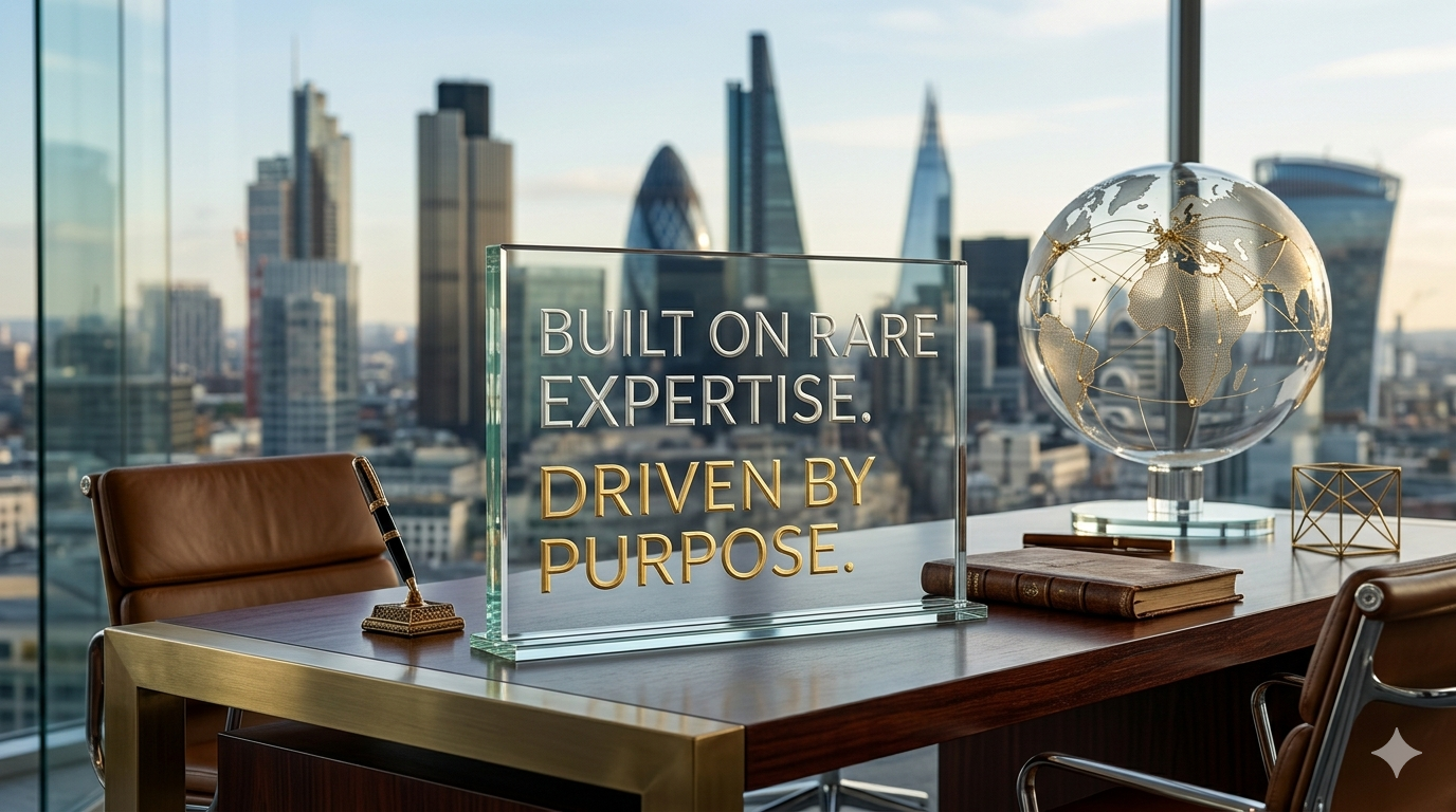 Built on Rare Expertise. Driven by Purpose